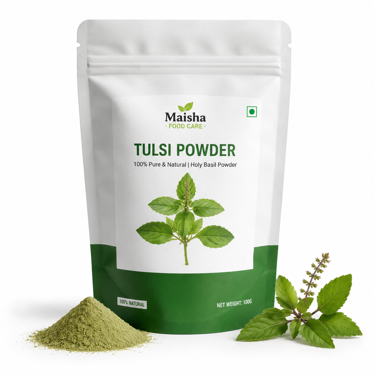 Tulsi Powder: The Sacred Herb for Inner Calm & Radiant Skin