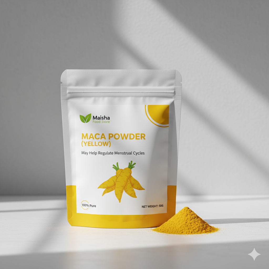 Yellow Maca Powder: Daily Vitality and Hormonal Balance